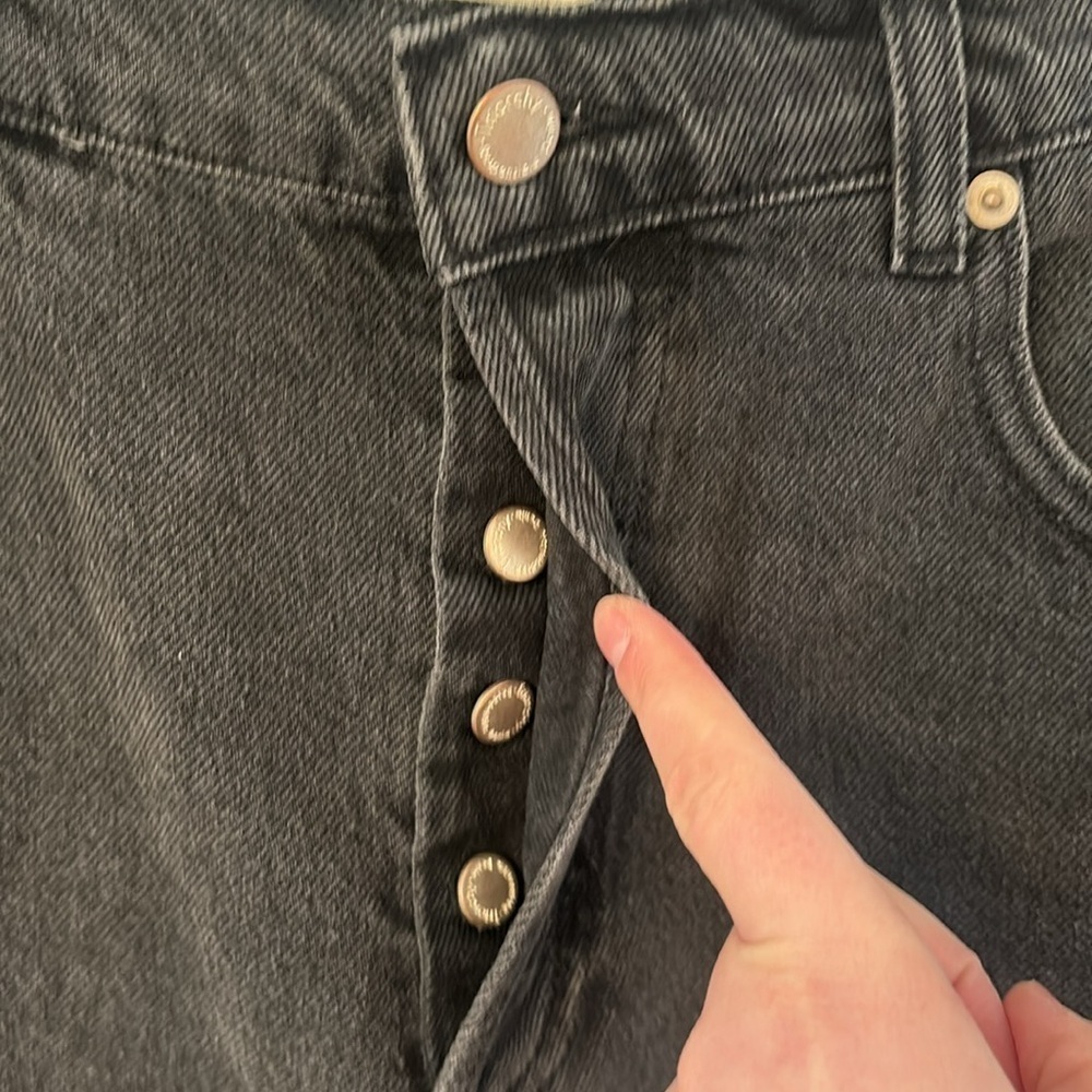 NWOT Triarchy Straight Leg Jeans - Picture 3 of 6